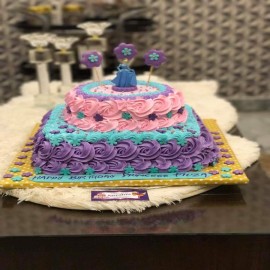 Family tree cake design